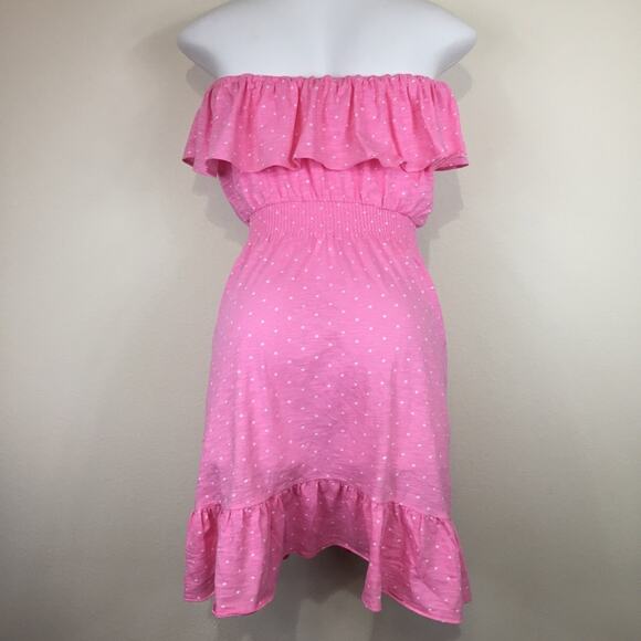 Lilly Pulitzer | Vinita Strapless Polka Dot Dress Size Small - Picture 3 of 7